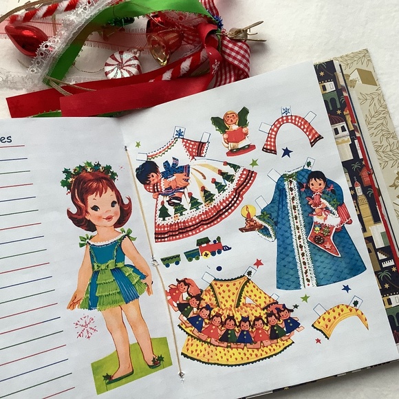 Christmas Junk Journal Plus Ephemera Pack about 70 pieces Vtg Little Golden Book - Picture 16 of 16